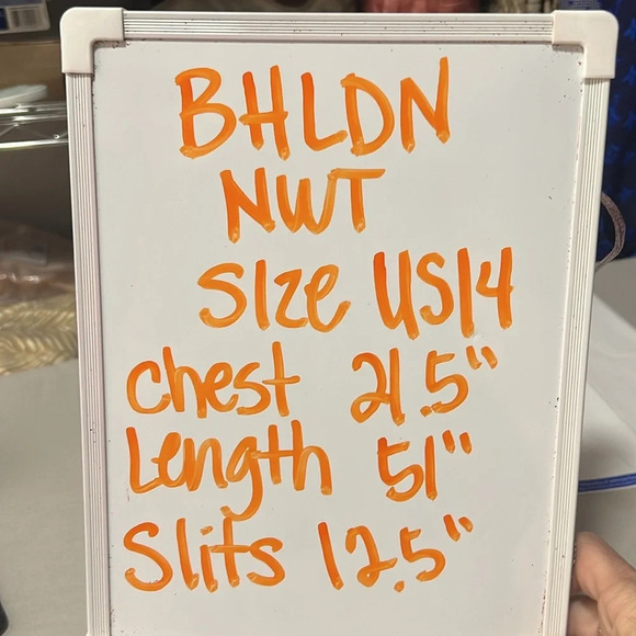 Anthropologie | BHLDN Blush One Shoulder Satin Dress with Side Slits US14 - Picture 8 of 10